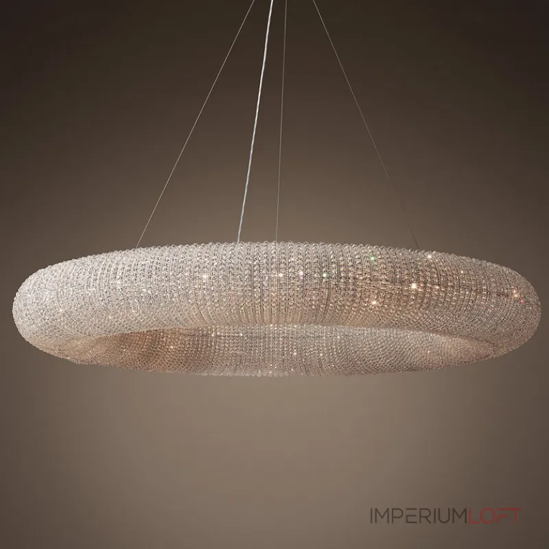 Подвесной светильник Crystal Halo D150 Gold от ImperiumLoft