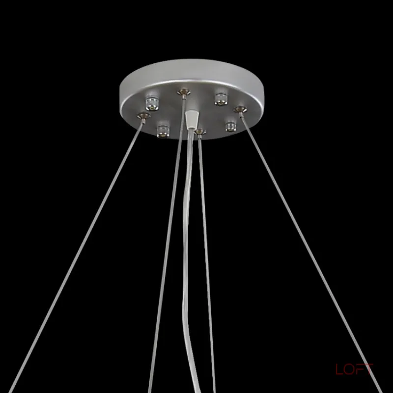 Подвесной светильник Crystal Halo D150 Gold от ImperiumLoft