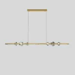 Подвесной светильник CAMILIA LONG L140 Brass от ImperiumLoft