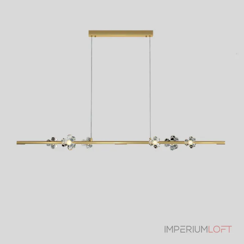 Подвесной светильник CAMILIA LONG L140 Brass от ImperiumLoft Подвесной светильник CAMILIA LONG L140 Brass от ImperiumLoft