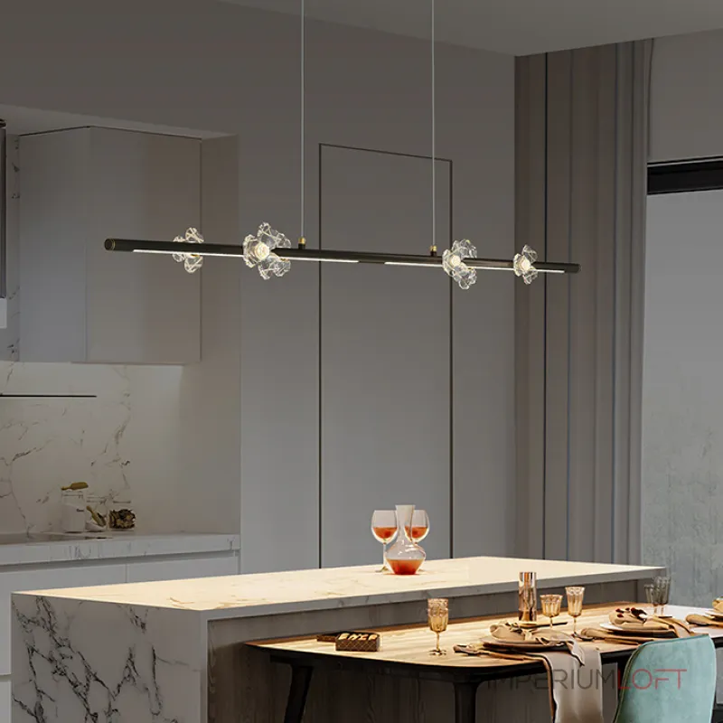 Подвесной светильник CAMILIA LONG L140 Black от ImperiumLoft