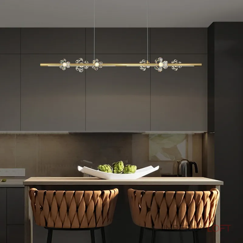 Подвесной светильник CAMILIA LONG L140 Black от ImperiumLoft