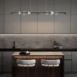 Подвесной светильник CAMILIA LONG L140 Black от ImperiumLoft