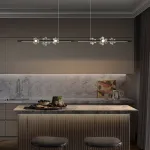 Подвесной светильник CAMILIA LONG L140 Black от ImperiumLoft