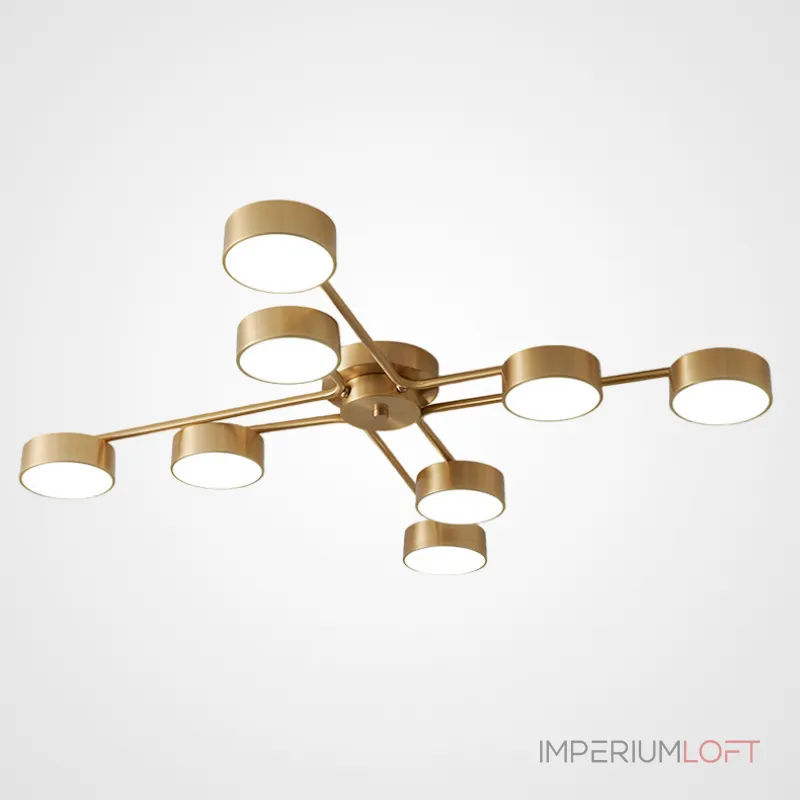 Потолочная люстра DAHLIA L8 Потолочная люстра DAHLIA L8