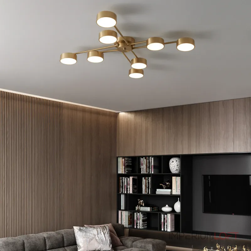 Потолочная люстра DAHLIA L8 Потолочная люстра DAHLIA L8