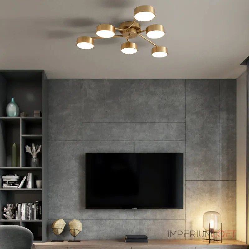 Потолочная люстра DAHLIA L8 Потолочная люстра DAHLIA L8