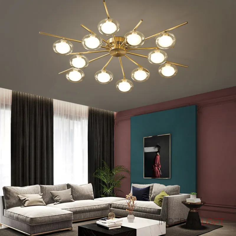 Потолочная люстра DAHLIA B L10 White