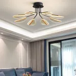 Потолочная люстра VISUAL L10 Brass