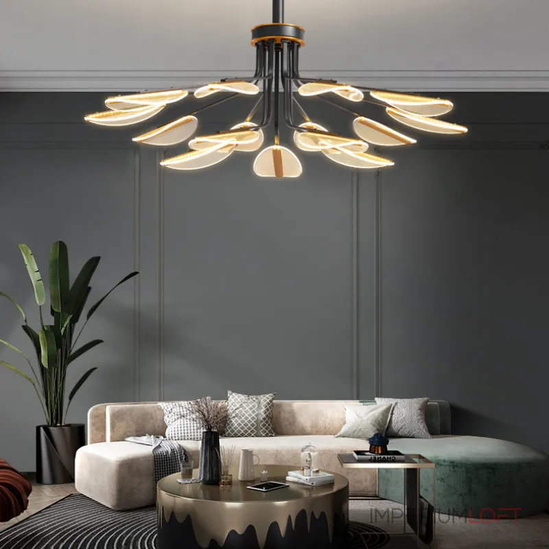 Потолочная люстра VISUAL L10 Brass