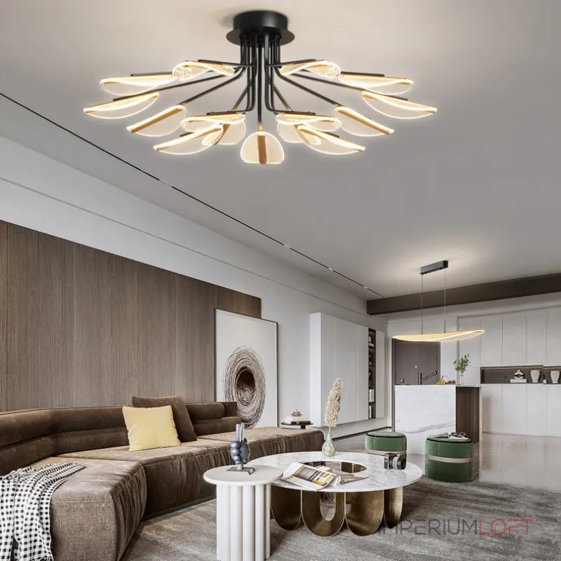 Потолочная люстра VISUAL L10 Brass