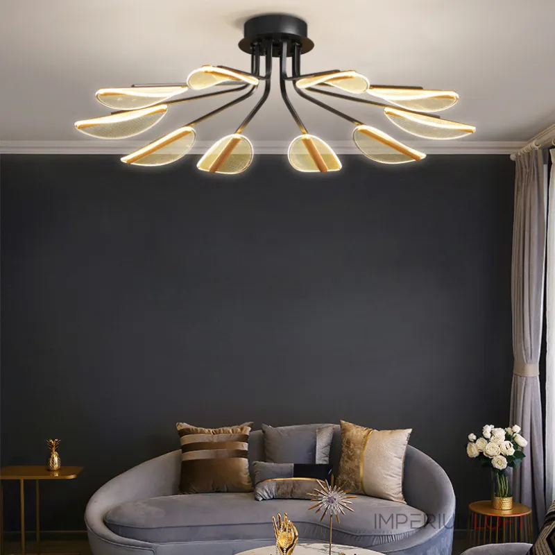 Потолочная люстра VISUAL L10 Brass