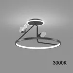 Потолочная люстра BABETTA CH E D40 Black 3000К