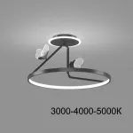 Потолочная люстра BABETTA CH E D40 Black Трех