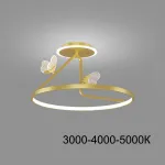 Потолочная люстра BABETTA CH E D40 Brass Трех