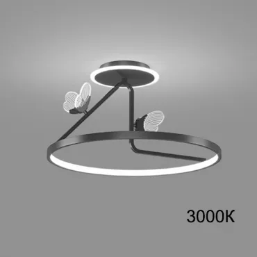 Потолочная люстра BABETTA CH E D50 Black 3000К Потолочная люстра BABETTA CH E D50 Black 3000К