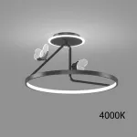 Потолочная люстра BABETTA CH E D50 Black 4000К