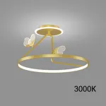 Потолочная люстра BABETTA CH E D50 Brass 3000К