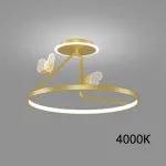 Потолочная люстра BABETTA CH E D50 Brass 4000К