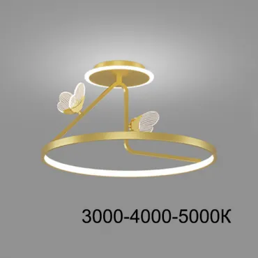 Потолочная люстра BABETTA CH E D50 Brass Трех Потолочная люстра BABETTA CH E D50 Brass Трех