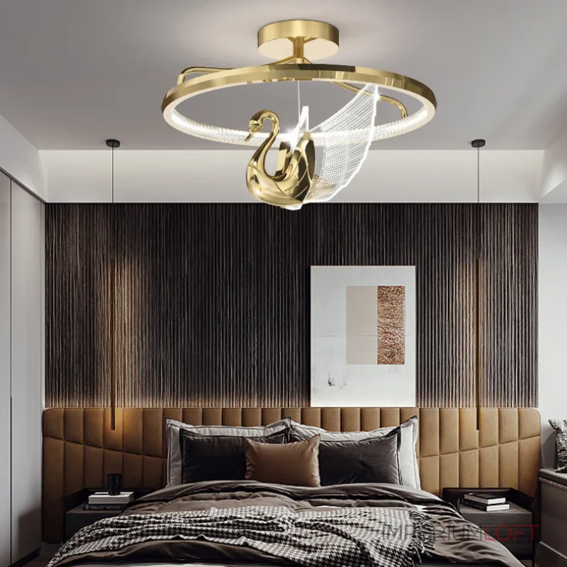 Потолочная люстра BIRDIE CH