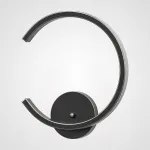 Настенный светильник RIN D30 Black от ImperiumLoft