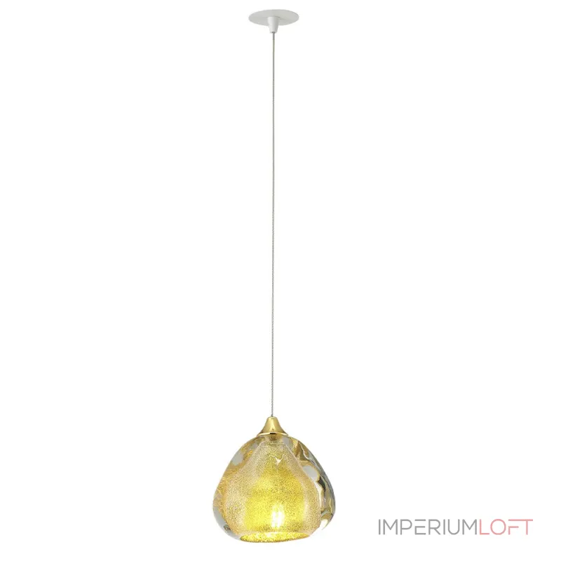 Подвесной светильник Crystal L ux VERANO SP1 GOLD Подвесной светильник Crystal L ux VERANO SP1 GOLD