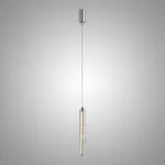 Серия подвесных светодиодных светильников с цилиндрическими плафонами из хрустального стекла с узором WILNER H44 от ImperiumLoft