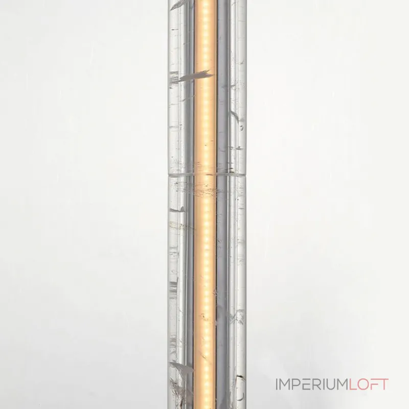 Серия подвесных светодиодных светильников с цилиндрическими плафонами из хрустального стекла с узором WILNER H84 от ImperiumLoft Серия подвесных светодиодных светильников с цилиндрическими плафонами из хрустального стекла с узором WILNER H84 от ImperiumLoft