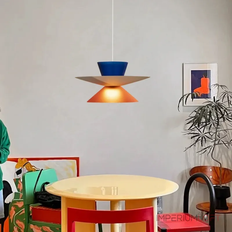 Серия подвесных светильников с плафонами в виде комбинаций усеченных конусов разного цвета и размера MIKKU D D30 от ImperiumLoft Серия подвесных светильников с плафонами в виде комбинаций усеченных конусов разного цвета и размера MIKKU D D30 от ImperiumLoft