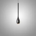 Серия подвесных светодиодных светильников с каплевидным корпусом JURIS Black от ImperiumLoft