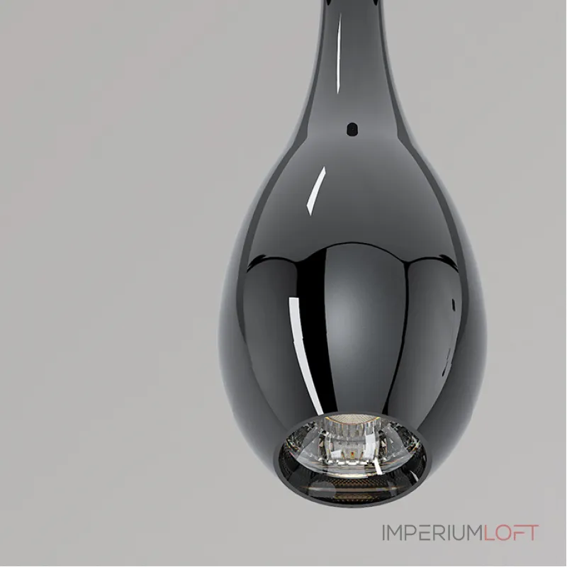 Серия подвесных светодиодных светильников с каплевидным корпусом JURIS Chrome от ImperiumLoft