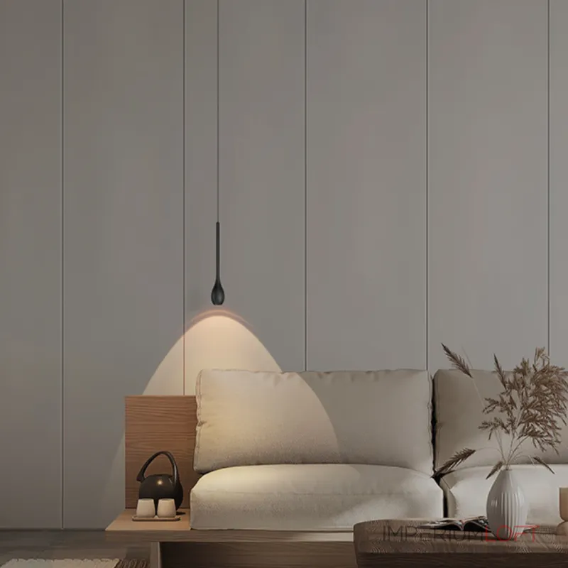 Серия подвесных светодиодных светильников с каплевидным корпусом JURIS Chrome от ImperiumLoft