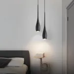 Серия подвесных светодиодных светильников с каплевидным корпусом JURIS B White 3000К с лифтом от ImperiumLoft