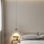 Серия подвесных светодиодных светильников с корпусом в форме лопастей и линзированным источником света JUSI Black от ImperiumLoft