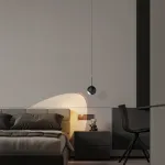 Серия подвесных светильников шарообразной формы с линзированным LED-источником и регулировкой угла наклона TAVE Gold 3000К с лифтом от ImperiumLoft