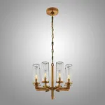 Подвесная люстра FEAT LUX L8 Brass