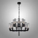 Подвесная люстра FEAT LUX L18 Black