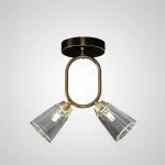Потолочный светильник ADRIELL CH Brass Black от ImperiumLoft