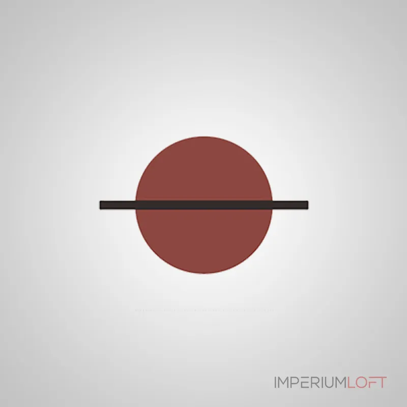 Настенный светильник LIBERTY WALL D76 Black от ImperiumLoft Настенный светильник LIBERTY WALL D76 Black от ImperiumLoft