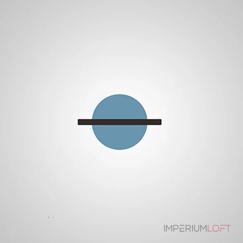 Настенный светильник LIBERTY WALL D76 Black от ImperiumLoft Настенный светильник LIBERTY WALL D76 Black от ImperiumLoft