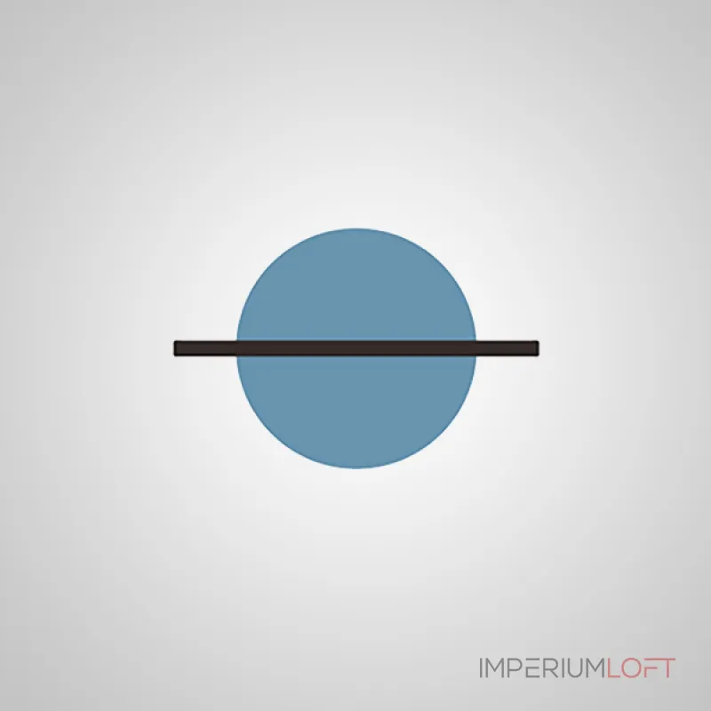 Настенный светильник LIBERTY WALL D76 Black от ImperiumLoft Настенный светильник LIBERTY WALL D76 Black от ImperiumLoft