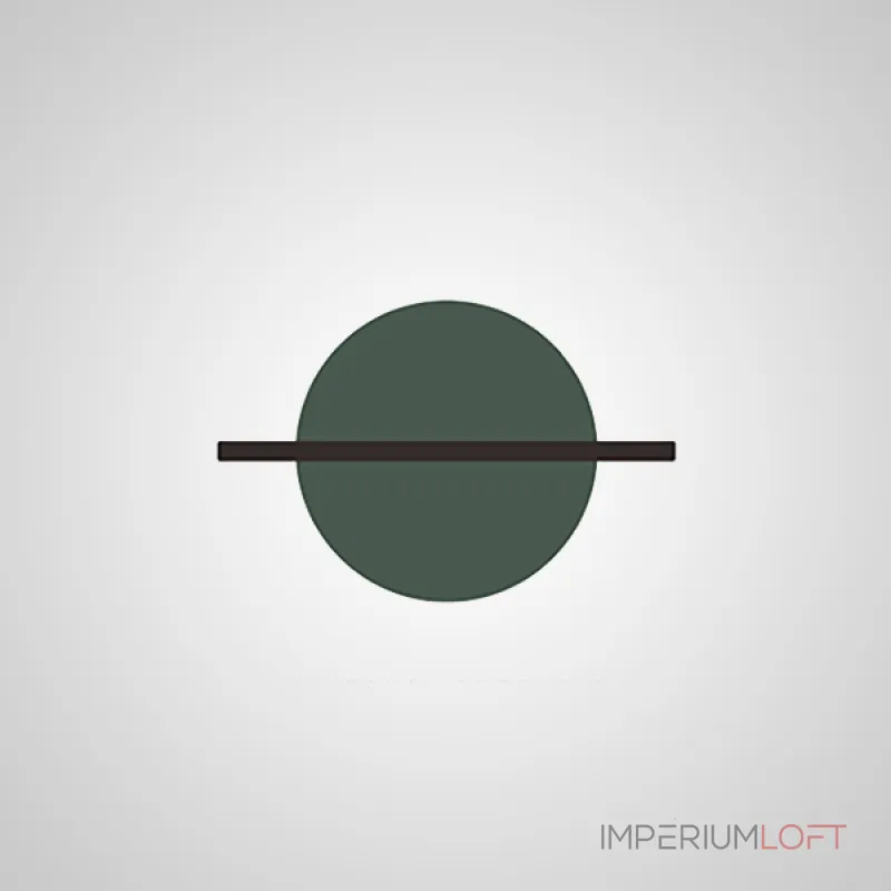 Настенный светильник LIBERTY WALL D76 Black от ImperiumLoft Настенный светильник LIBERTY WALL D76 Black от ImperiumLoft