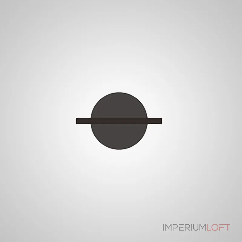 Настенный светильник LIBERTY WALL D76 Black от ImperiumLoft Настенный светильник LIBERTY WALL D76 Black от ImperiumLoft