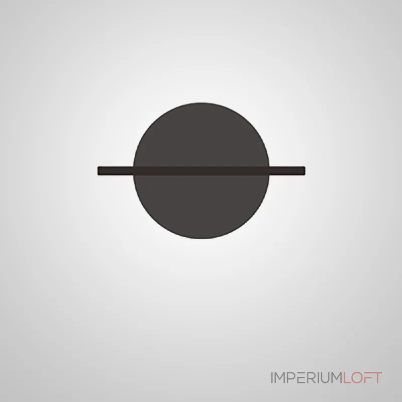 Настенный светильник LIBERTY WALL D76 Black от ImperiumLoft Настенный светильник LIBERTY WALL D76 Black от ImperiumLoft