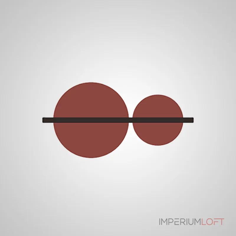 Настенный светильник LIBERTY TWO WALL Blue от ImperiumLoft Настенный светильник LIBERTY TWO WALL Blue от ImperiumLoft