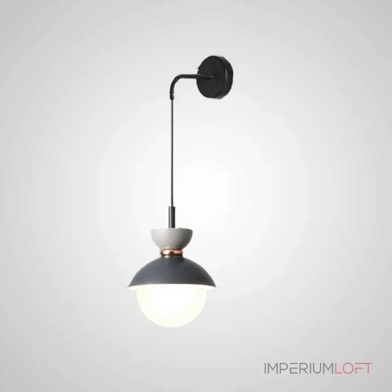 Настенный светильник POMPON WALL Pink Grey от ImperiumLoft