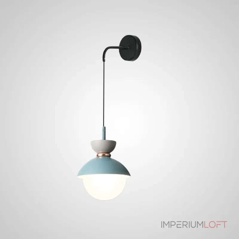 Настенный светильник POMPON WALL Pink Grey от ImperiumLoft