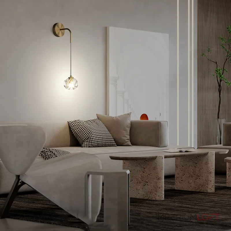Настенный светильник BIANCA WALL Brass от ImperiumLoft Настенный светильник BIANCA WALL Brass от ImperiumLoft
