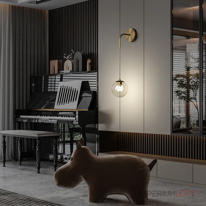 Настенный светильник CHAIMA Brass от ImperiumLoft Настенный светильник CHAIMA Brass от ImperiumLoft